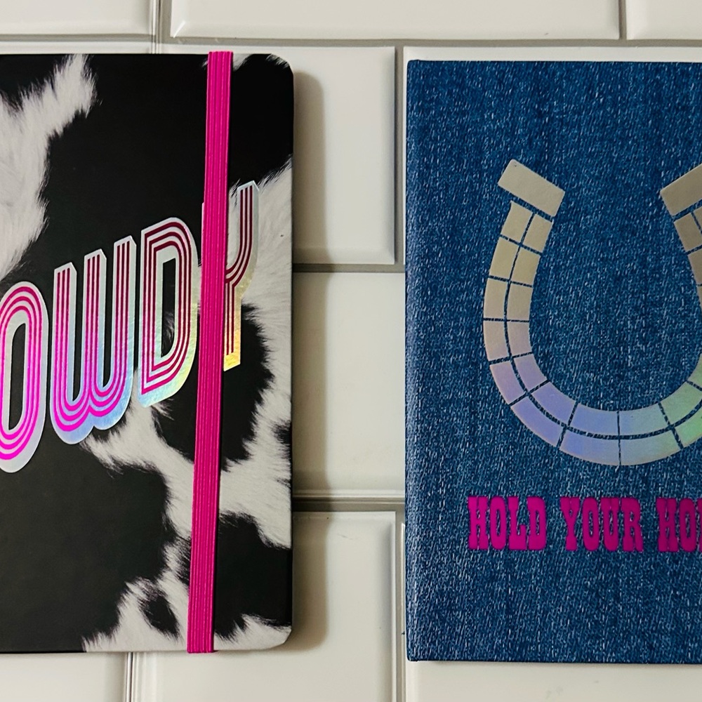 Howdy Notebook and Hold Your Horses Journal Set
